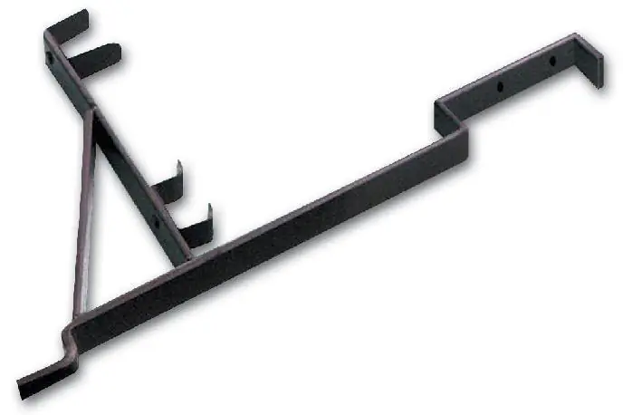 Koupit Online Mřížové sněhové zábrany - DSZ-U držák sněh.zábrany PE - RAL 9005 Černa