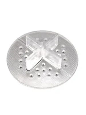 ITD | sp&aacute;rovac&iacute; kř&iacute;žek pro p&iacute;sek, &scaron;těrk | s kotoučkem bez trnu | průhledn&yacute; | sp&aacute;ra 4mm Cenově Výhodný