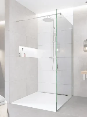 Mereo Novea sklo pro Walk in 110 x 200 cm, 8mm, EASY CLEAN Čiré Víkendová Akce