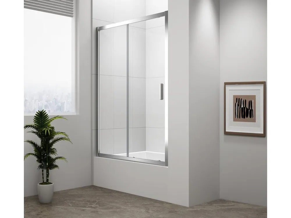 Finální Výprodej DEEP sprchové dveře 1600x1650mm, čiré sklo