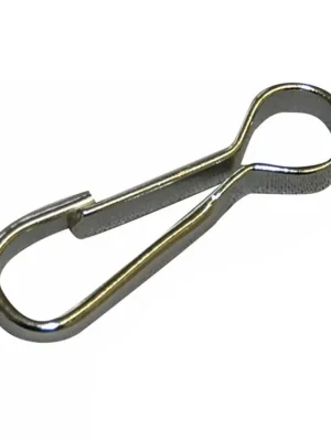 Značkový MTR® Karabina simplex 40 mm, poniklovaná