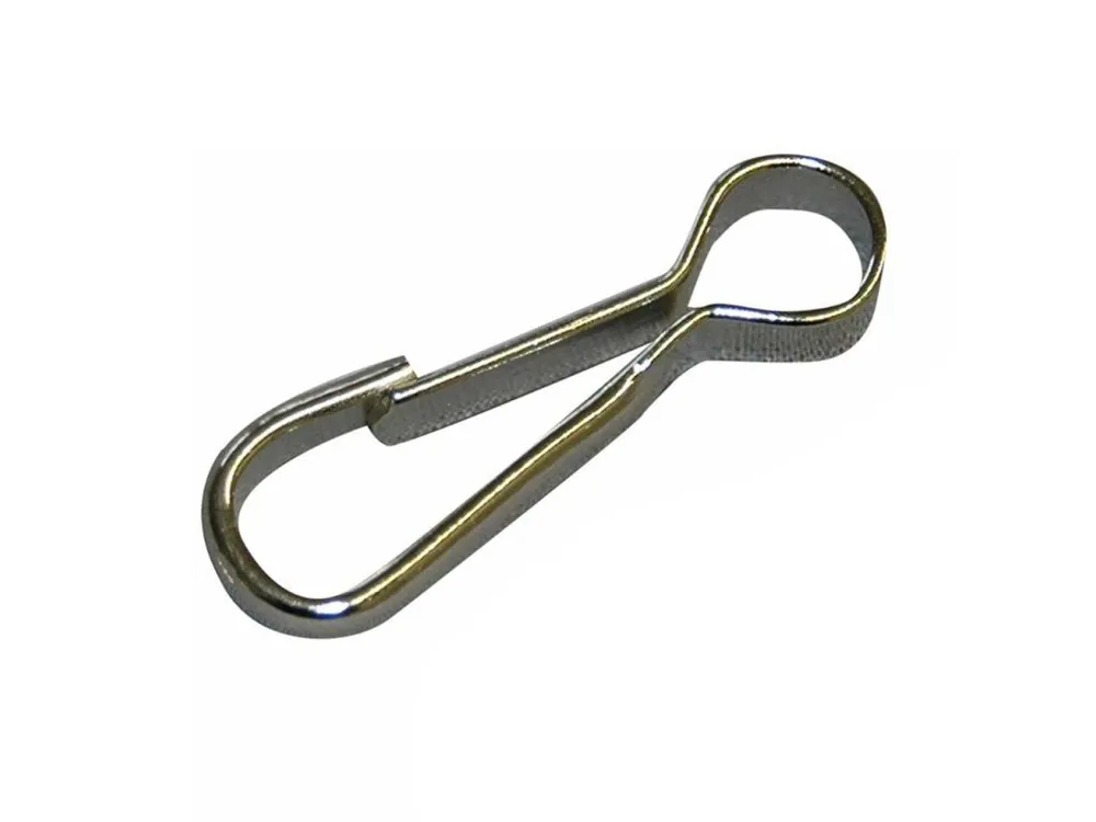 Značkový MTR® Karabina simplex 40 mm, poniklovaná