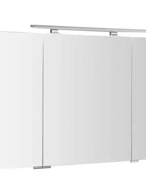 Vysoce Kvalitní LUCIE galerka s LED osvětlením, 126x70x17cm, bílá