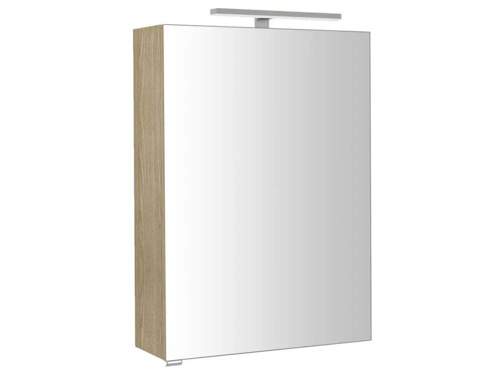 RIWA galerka s LED osvětlením, 50x70x17cm, jilm bardini Zlevněný