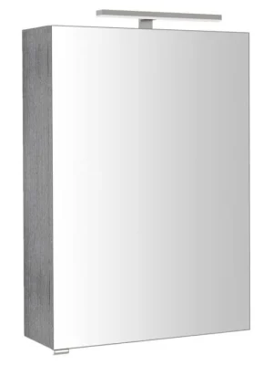 RIWA galerka s LED osvětlením, 50x70x17cm, dub stříbrný Nakupujte Hned