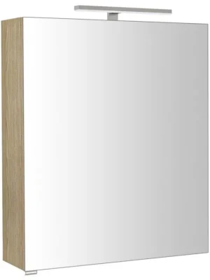 RIWA galerka s LED osvětlením, 60x70x17cm, jilm bardini Must-Have