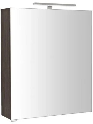 Vysoce Kvalitní RIWA galerka s LED osvětlením, 60x70x17cm, borovice rustik