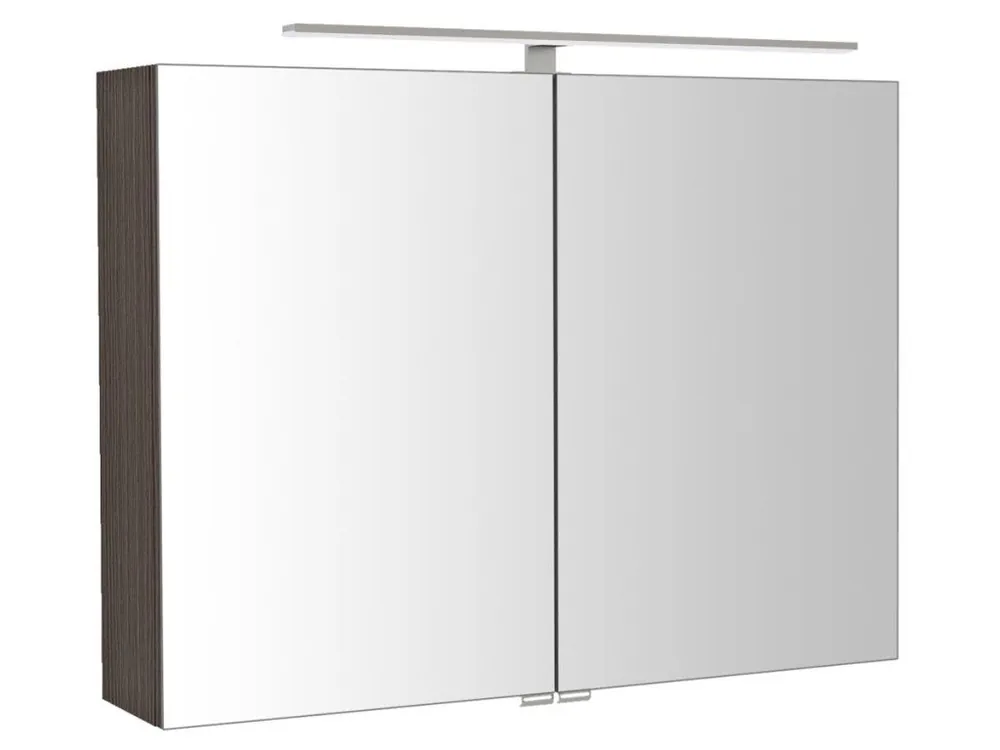 Autentický RIWA galerka s LED osvětlením, 81x70x17cm, borovice rustik