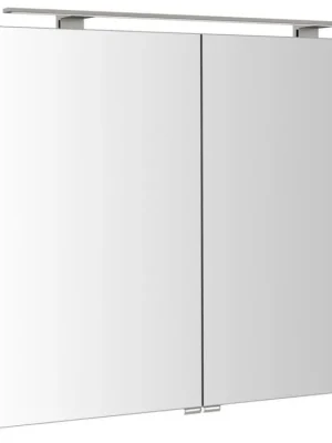 RIWA galerka s LED osvětlením, 101x70x17cm, dub stříbrný Výprodej