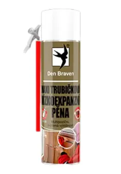 Nízkoexpanzní pěny DEN BRAVEN - Maxi trub. nízkoexpanzní pěna 500ml GD Omezená Nabídka