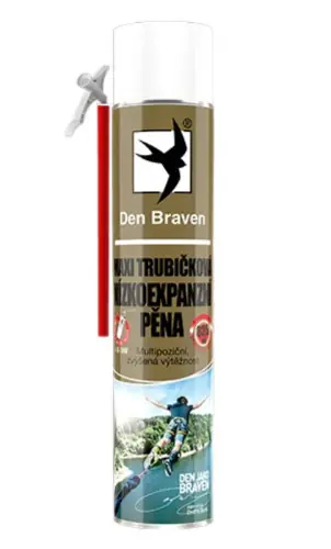 Nízkoexpanzní pěny DEN BRAVEN - Maxi trub. nízkoexpanzní pěna 825ml GD Cenová Bomba