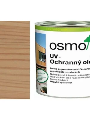 Značkový Osmo (UV ochranný olej-natural polomatný  429 s ochranou nátěru) 0,125L