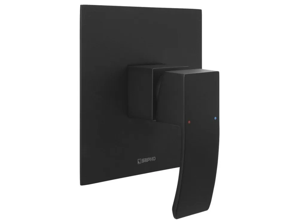 GINKO podomítková sprchová baterie, 1 výstup, černá mat Expresní Doručení