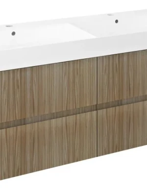 FILENA dvojumyvadlová skříňka 118x51,5x43cm, dub Rychlé Dodání