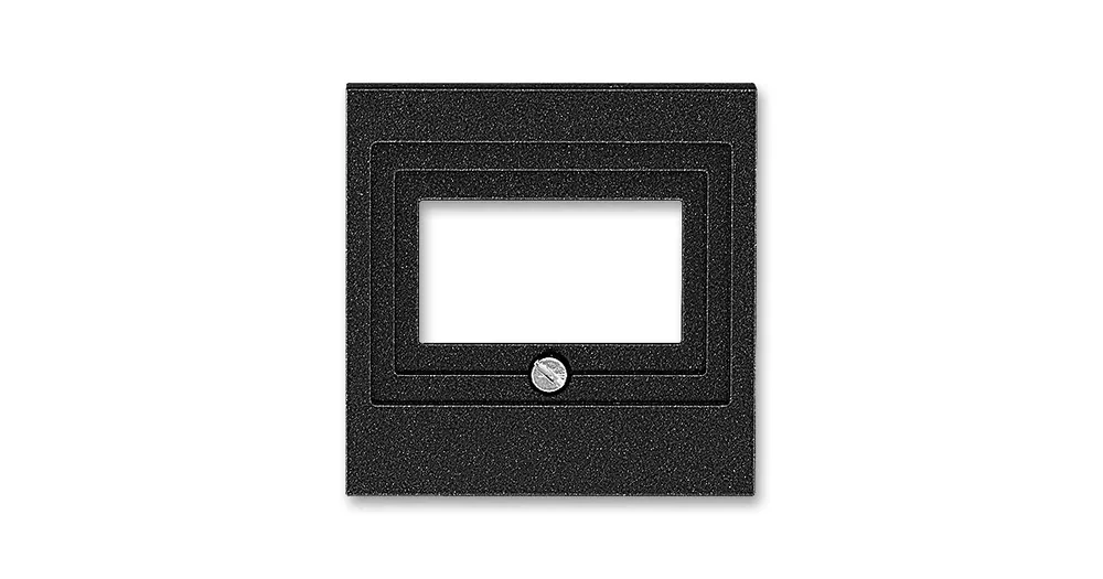 ABB 5014H-A00040 63 LEVIT Kryt zásuvky reproduktorové, komunikační, USB onyx Cenový Hit