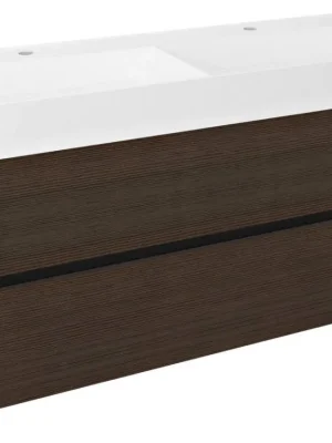 Speciální Cena ODETTA umyvadlová skříňka 118x50x43,5cm, borovice rustik