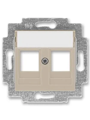 ABB 5014H-A01018 18 LEVIT Kryt zásuvky komunikační macchiato Vysoce Kvalitní