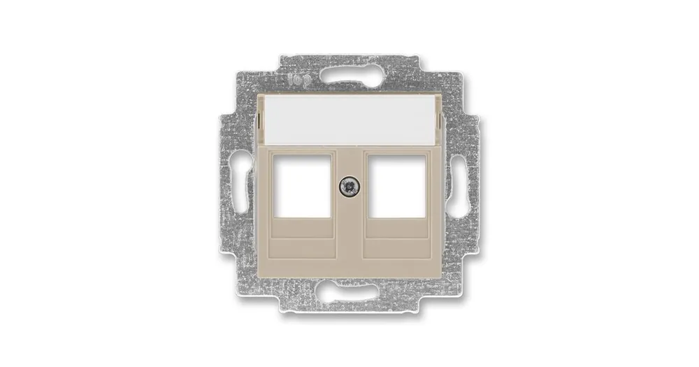 ABB 5014H-A01018 18 LEVIT Kryt zásuvky komunikační macchiato Vysoce Kvalitní