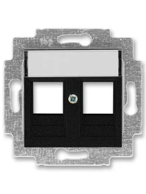 ABB 5014H-A01018 63 LEVIT Kryt zásuvky komunikační onyx Rychlé Dodání