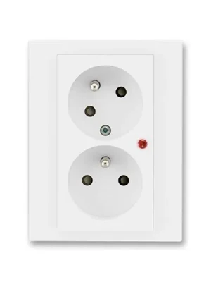 ABB 5593H-C02357 03 LEVIT Zásuvka dvojnásobná přepěťová ochrana bílá/bílá Koupit Online