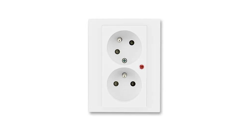 ABB 5593H-C02357 03 LEVIT Zásuvka dvojnásobná přepěťová ochrana bílá/bílá Koupit Online