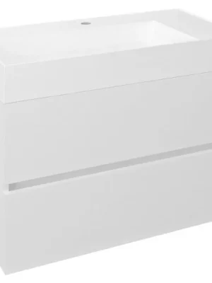 ODETTA umyvadlová skříňka 82x50x43,5cm, bílá lesk Oblíbený