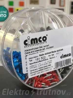 Jen Po Omezenou Doba Cimco 181502 sada izolovaných dutinek Cu 0,5-2,5 mm 400ks