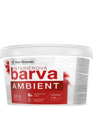 Barva interiérová Den Braven Ambient bílá 7,5 kg Tovární Cena