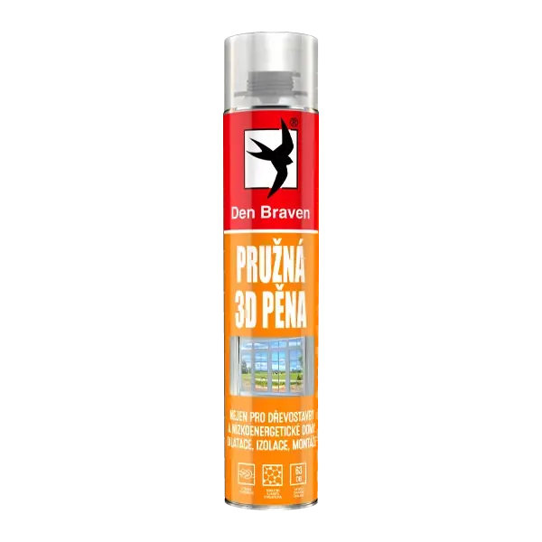 Objednat Nyní Pěna pružná 3D Den Braven pistolová 750 ml