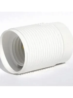 Objímka  plastová se závitem E27 1352-13400 bílá Tovární Cena