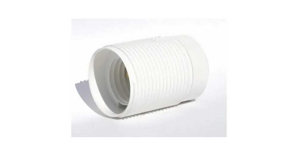 Objímka  plastová se závitem E27 1352-13400 bílá Tovární Cena