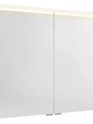 Značkový LINEX galerka s LED osvětlením, 100x70x15cm, borovice rustik