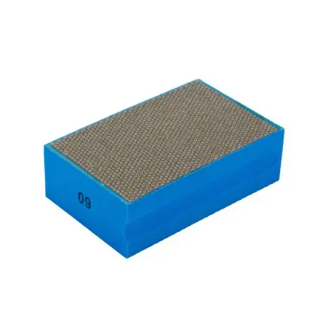 22115 | houba diamantov&aacute; brusn&aacute; | 90x55x25mm | hr.P60 | modr&aacute; | FESTA Výprodej