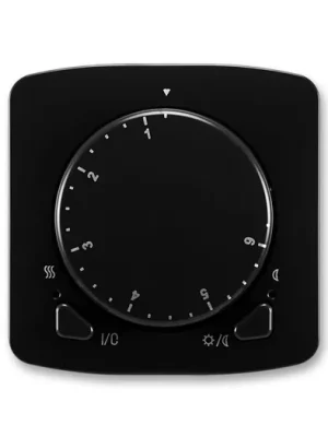 Akční Nabídka ABB 3292A-A10101 N TANGO termostat univerzální černá N otočné