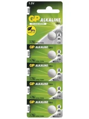 Speciální Cena Baterie knoflíkové GP A76F (LR44) 5 ks