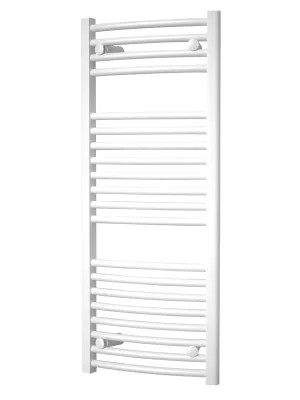 Mereo Otopný žebřík, oblý, 450x1690 mm, bílý Poslední Šance