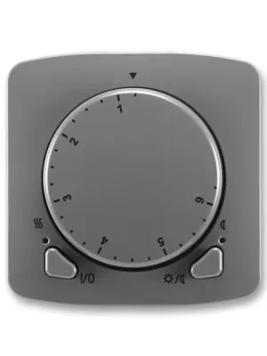 ABB 3292A-A10101 S2 TANGO termostat univerzální kouřověšedá otočné Sezónní Sleva