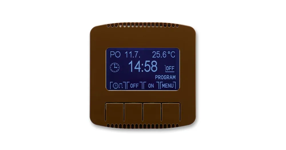 ABB 3292A-A20301 H Tango® Hodiny spínací (ovládací jednotka) hnědá Sezónní Sleva