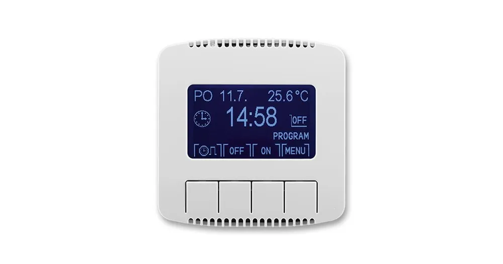 Přímo Od Výrobce ABB 3292A-A20301 S Tango® Hodiny spínací (ovládací jednotka) Světle ŠEDÁ