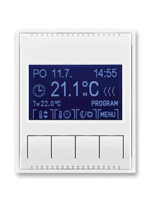 ABB 3292E-A10301 03 Element/TIME termostat univerzální bílá/bílá Hit Sezóny