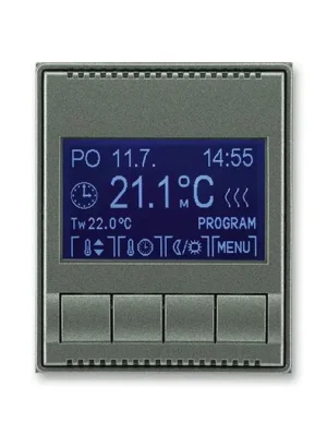 ABB 3292E-A10301 34 TIME/TIME ARBO termostat univerzální antracitová Autentický
