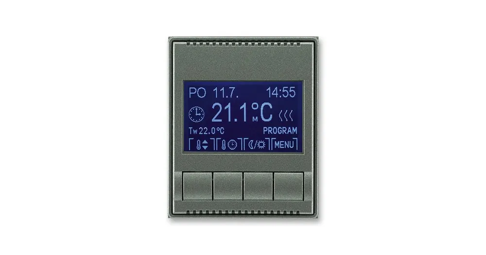 ABB 3292E-A10301 34 TIME/TIME ARBO termostat univerzální antracitová Autentický