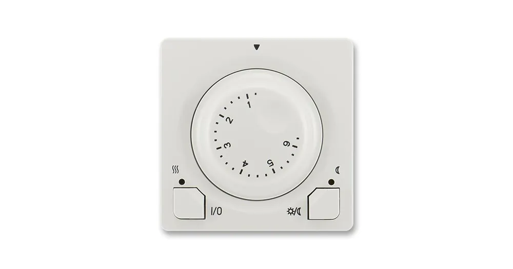 ABB 3292G-A10101 S1 Swing®L termostat univerzální SWING světlešedá otočné ovládání Finální Výprodej