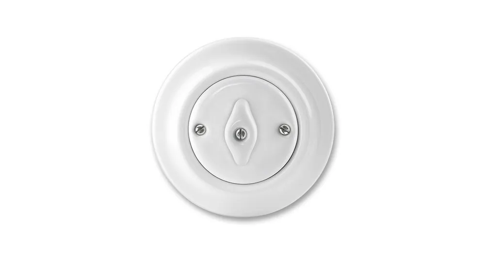 ABB 3560K-C06345 Decento® Přepínač střídavý schodišťový č.6, otočný bílá Cenově Výhodný