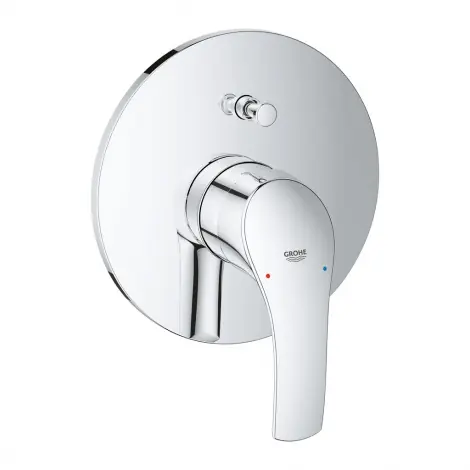 Bezpečná Platba GROHE | EUROSMART | podom&iacute;tkov&aacute; baterie s přep&iacute;načem | chrom