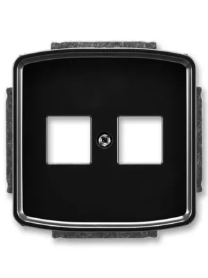 ABB 5014A-A02018 N Tango® kryt zásuvky komunikační černý plochý Horká Nabídka