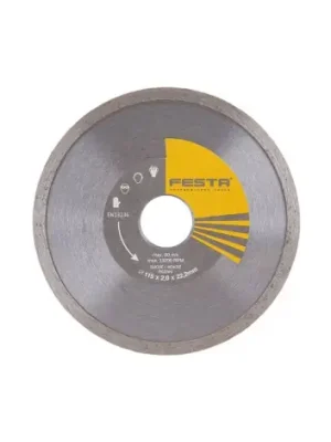 21211 | kotouč diamantov&yacute; pln&yacute;-celoobvodov&yacute; |  115x2x22,2mm | FESTA Vrácení Zdarma