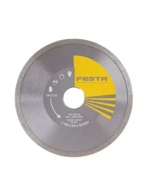 Akční Cena 21212 | kotouč diamantov&yacute; pln&yacute;-celoobvodov&yacute; |  125x2x22,2mm | FESTA