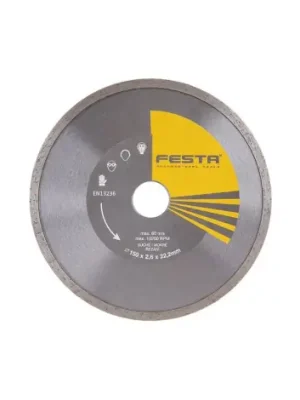 Akce 21215 | kotouč diamantov&yacute; pln&yacute;-celoobvodov&yacute; |  150x2,6x22,2mm | FESTA