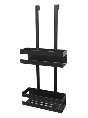 Ihned K Objednání Mereo Polička na zavěšení na sprchové kouty, černá